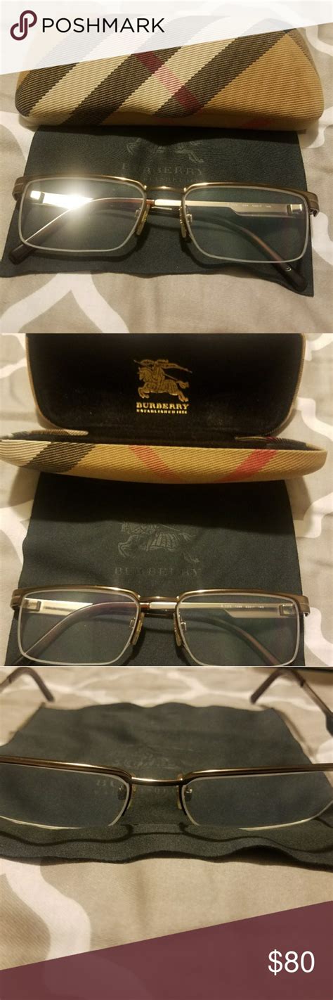 burberry lux classic metal glasses|Burberry Glasses & Sunglasses & Frames .